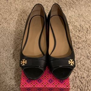 Tory Burch Kiara open toe wedge